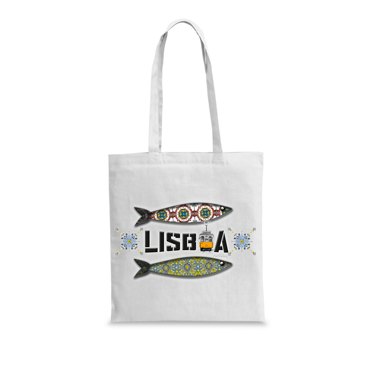 Saco Algodão 140g Duas Sardinhas Lisboa