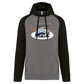 Sweatshirt Bicolor com capuz All Roads Lead to Albufeira