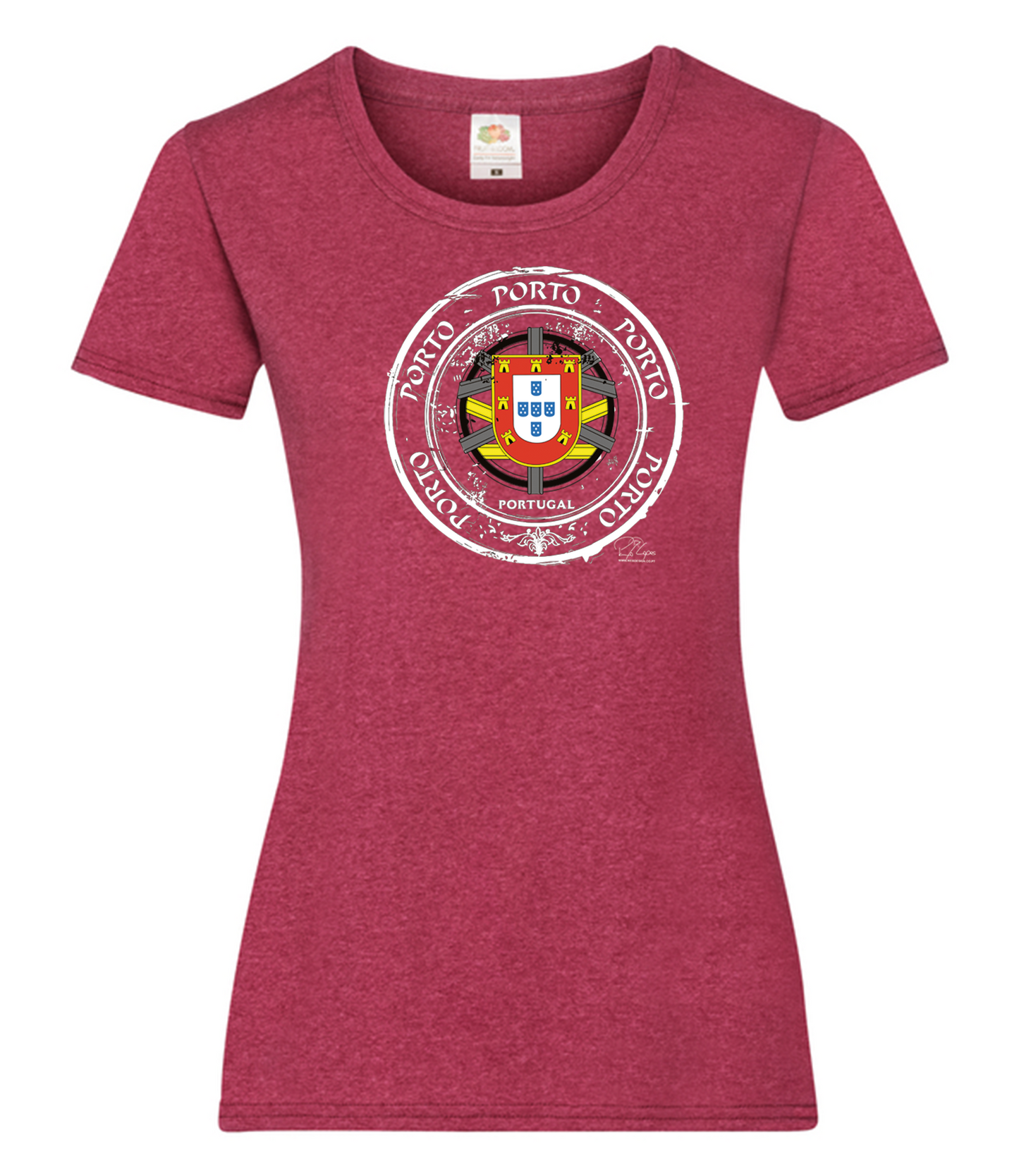 T-shirt Senhora Selo Escudo Porto