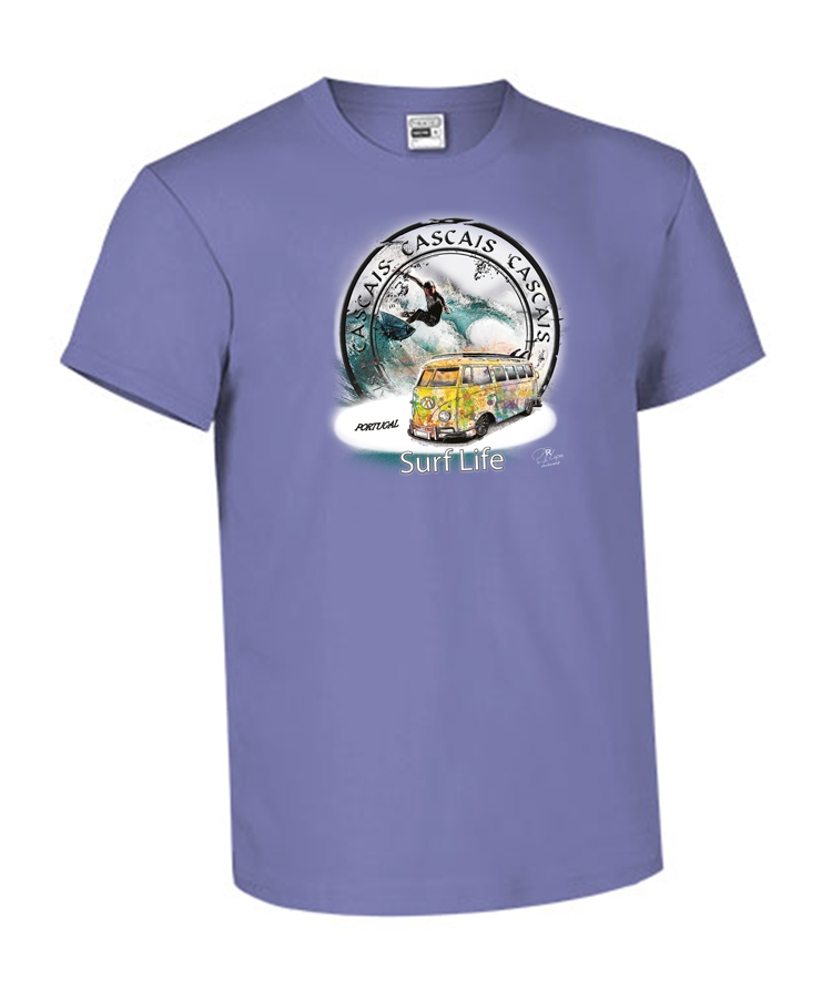 T-shirt Kids Surf Life Cascais