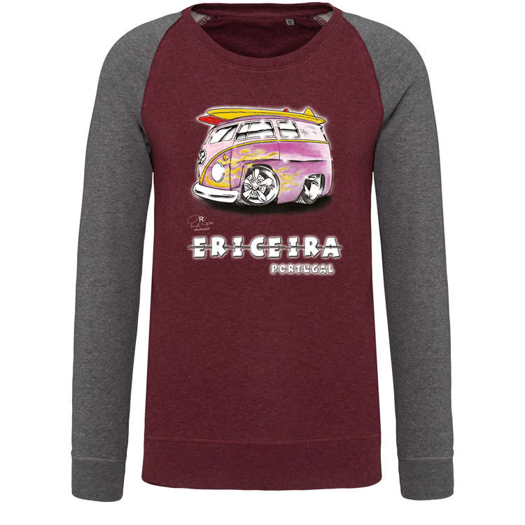 Sweatshirt Bicolor sem capuz Gorduxinha Ericeira