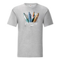 T-shirt Fruit of the Loom, Iconic, 150g, Surfboards Peniche
