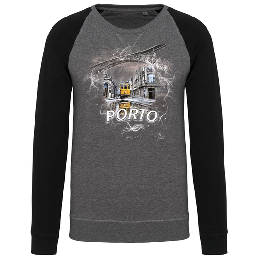 Sweatshirt Bicolor sem capuz Carreira 22