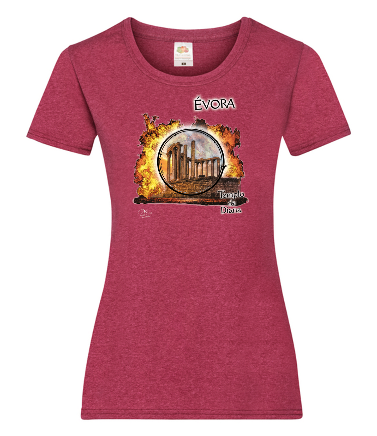 T-shirt Senhora Templo de Diana