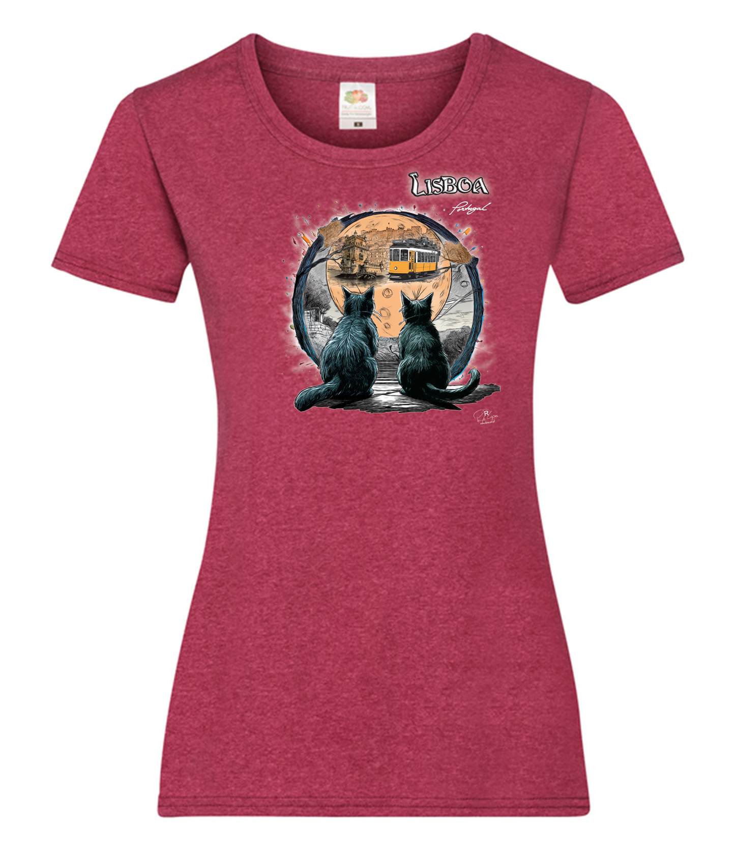 T-shirt Senhora Luar Lisboa