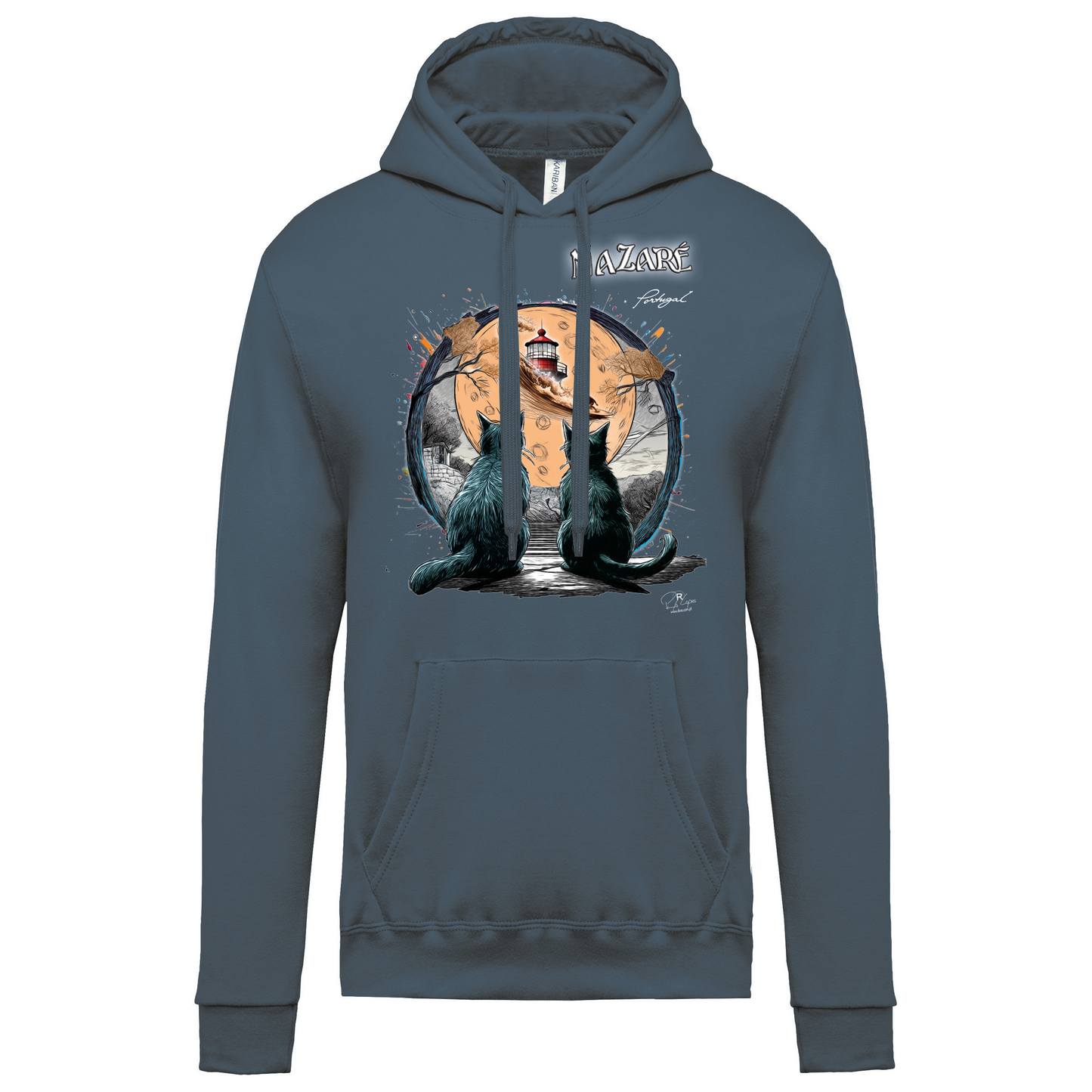 Sweatshirt Kariban com Capuz Luar Nazaré