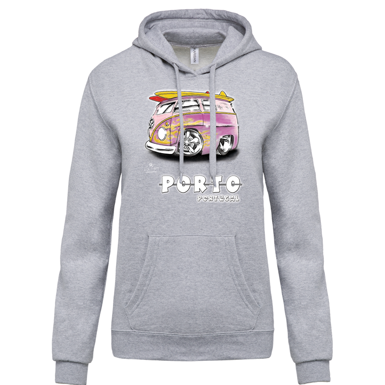 Sweatshirt Kariban com Capuz Gorduxinha Porto