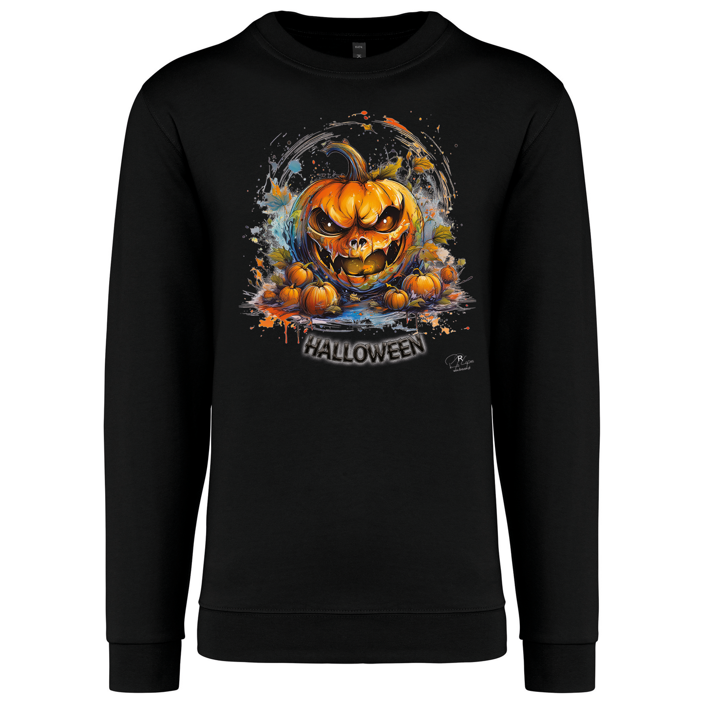 Sweatshirt Kariban sem Capuz Abóbora