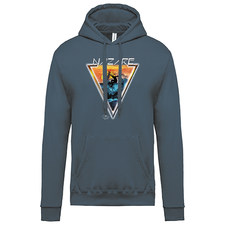 Sweatshirt Kariban com Capuz Sunset Nazaré