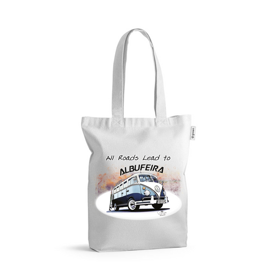 Sacos de Algodão Ecológico 220g All Roads Lead to Albufeira