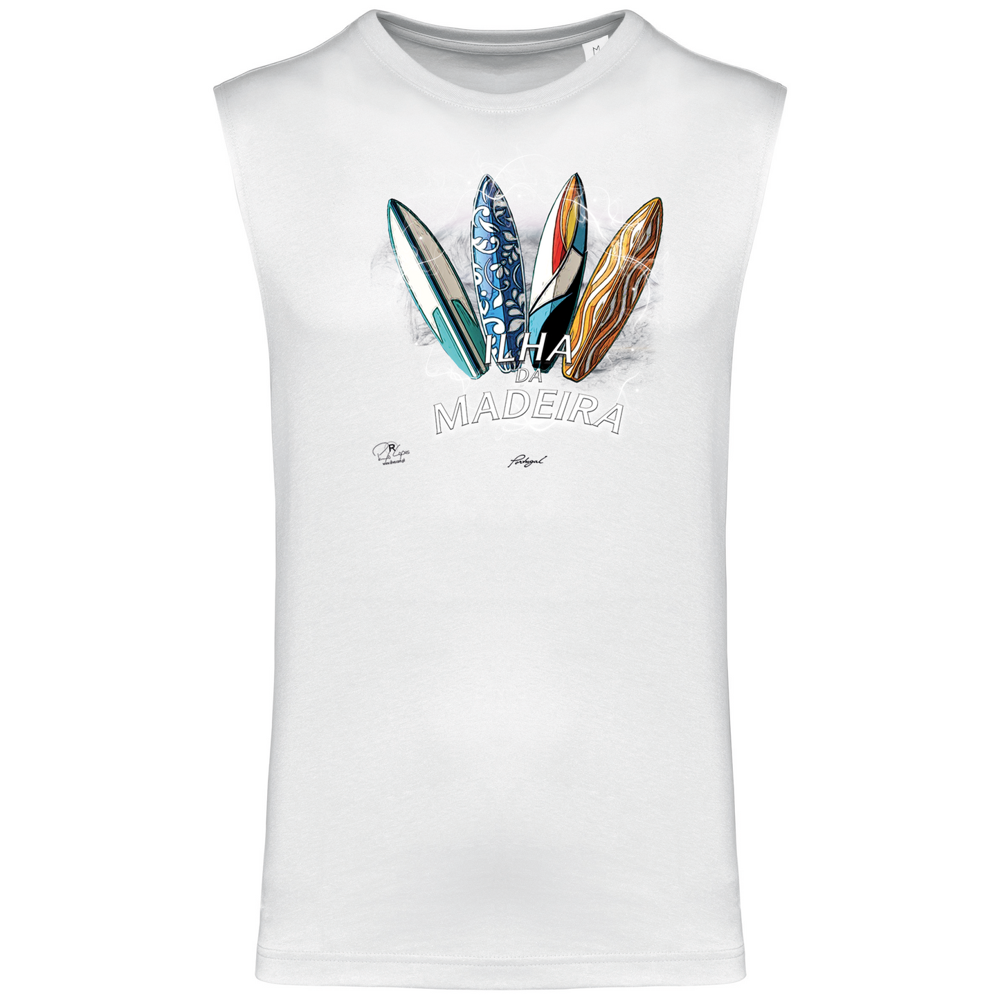 T-shirt Alças Surfboards Ilha da Madeira
