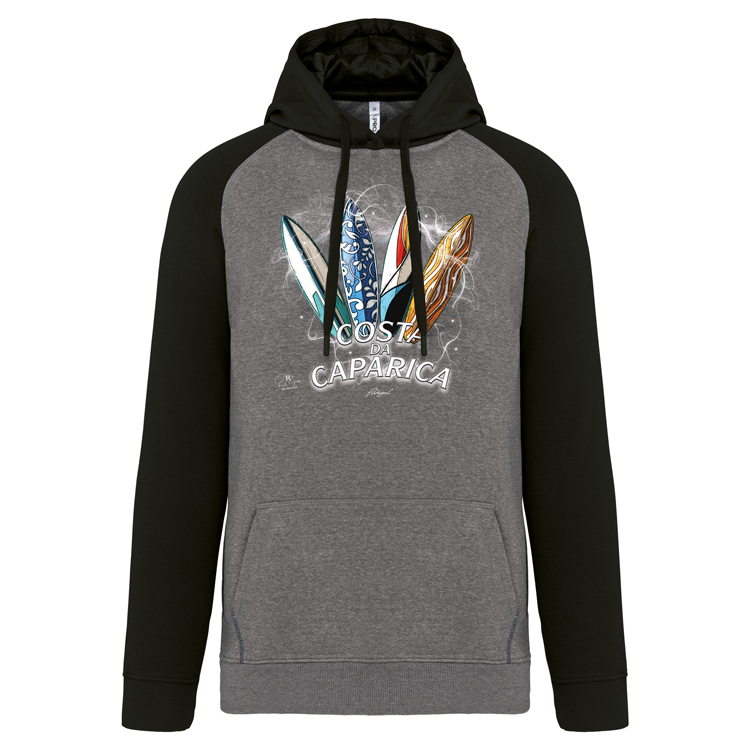 Sweatshirt com capuz Surfboards Caparica