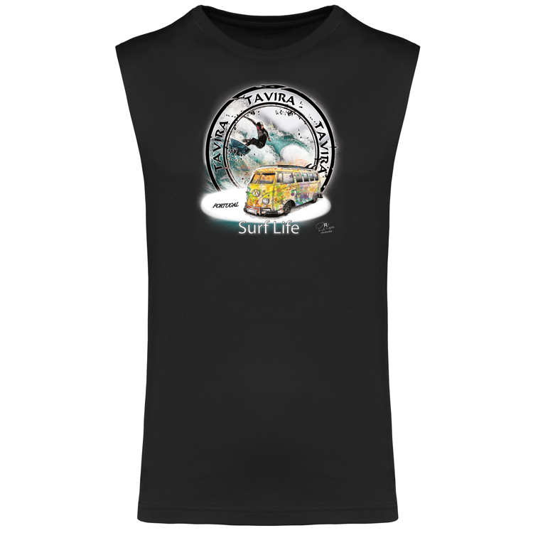 T-shirt Alças Surf Life Tavira