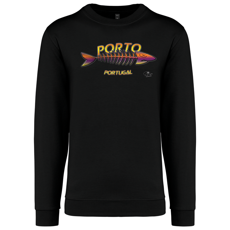 Sweatshirt Kariban sem Capuz Espinha Porto