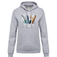Sweatshirt Kariban com Capuz Surfboards Tavira