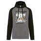 Sweatshirt Bicolor com capuz Neptuno