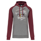 Sweatshirt Bicolor com capuz Carreira 22