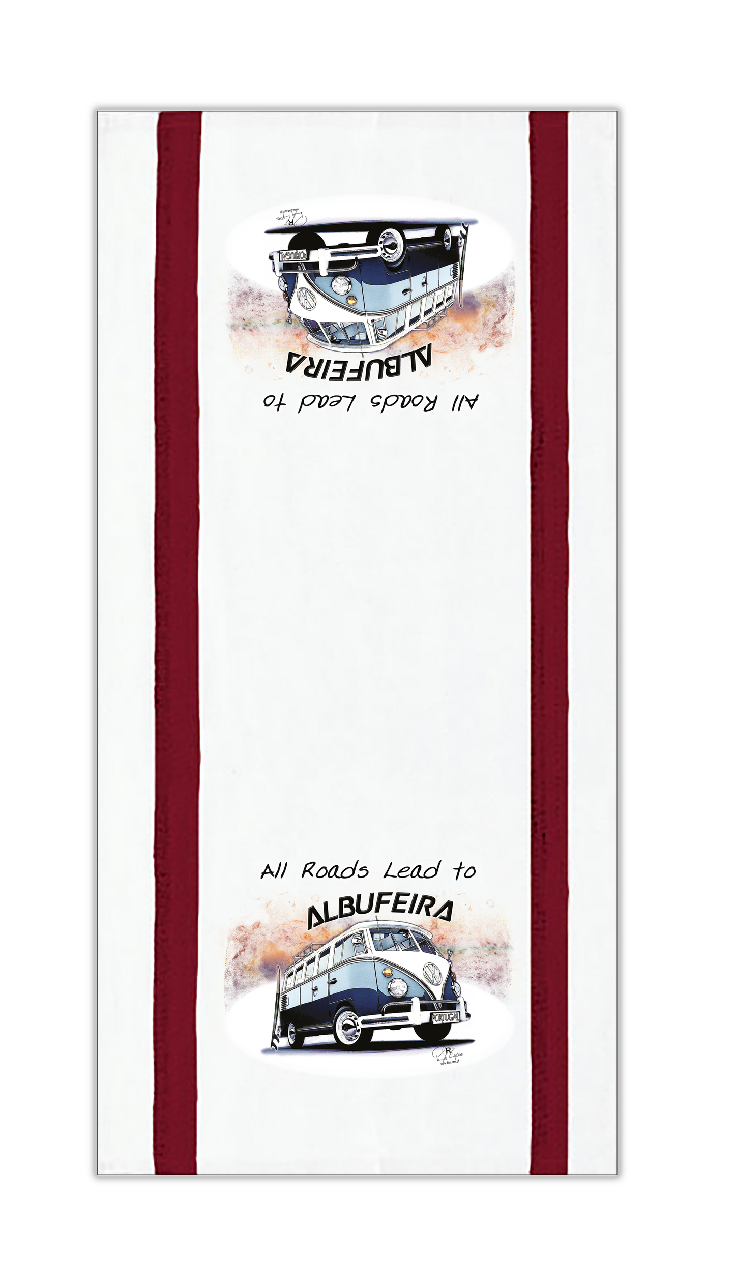 Panos de Cozinha All Roads Lead to Albufeira