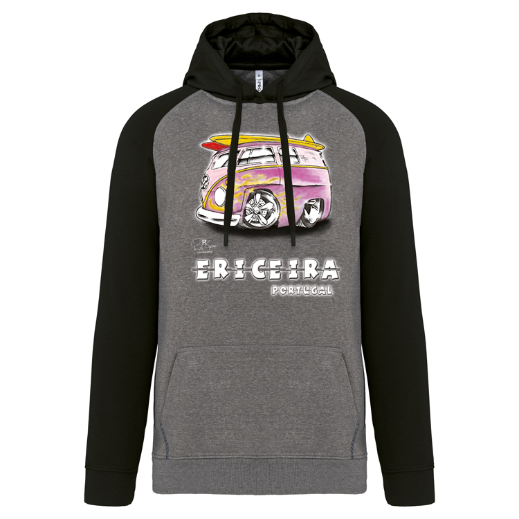 Sweatshirt Bicolor com capuz Gorduxinha Ericeira