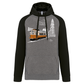 Sweatshirt Bicolor com capuz Clérigos