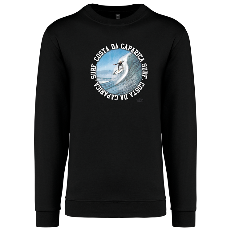 Sweatshirt Kariban sem Capuz Monster Waves 2 Costa da Caparica