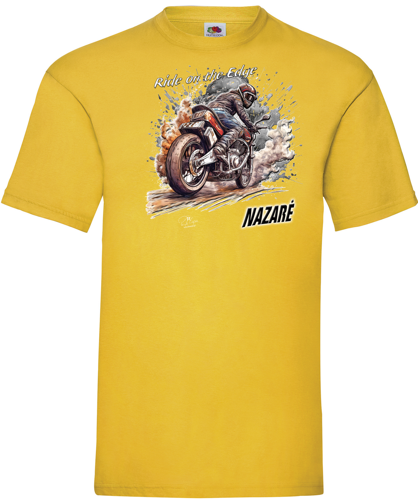 T-shirt Ride on the Edge Nazaré