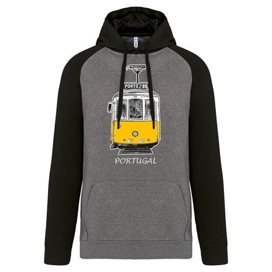 Sweatshirt Bicolor com capuz Grandalhão Porto