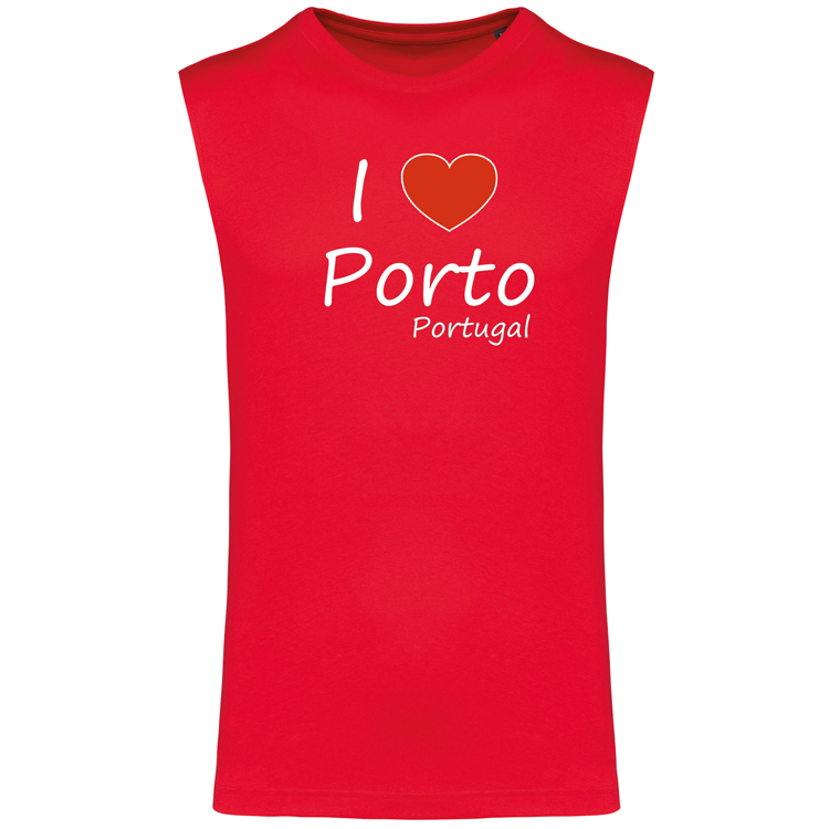 T-shirt Alças I Love Porto