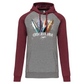 Sweatshirt Bicolor com capuz Surfboards Quarteira