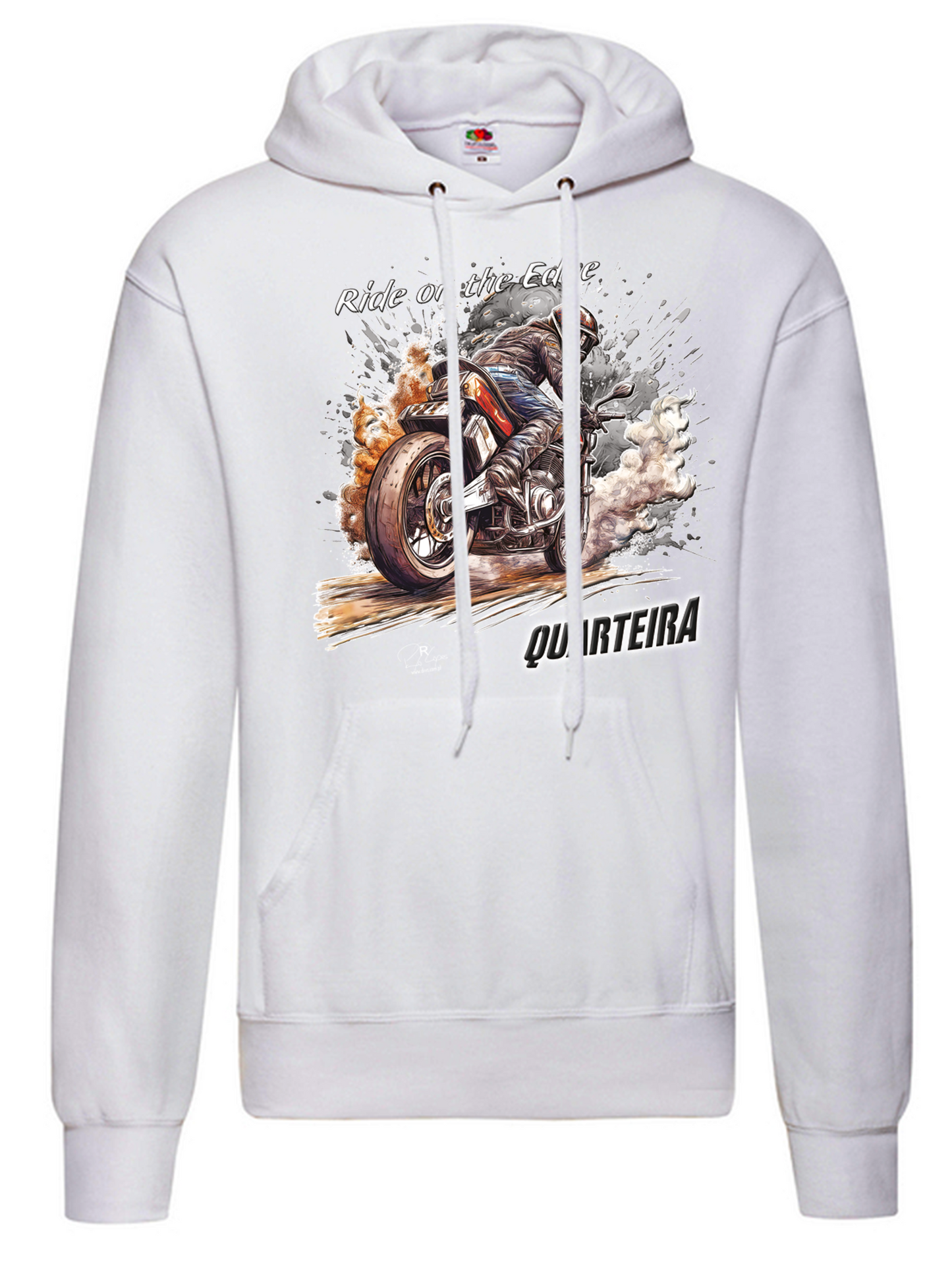 Sweatshirt Surfboards Ride on the Edge Quarteira