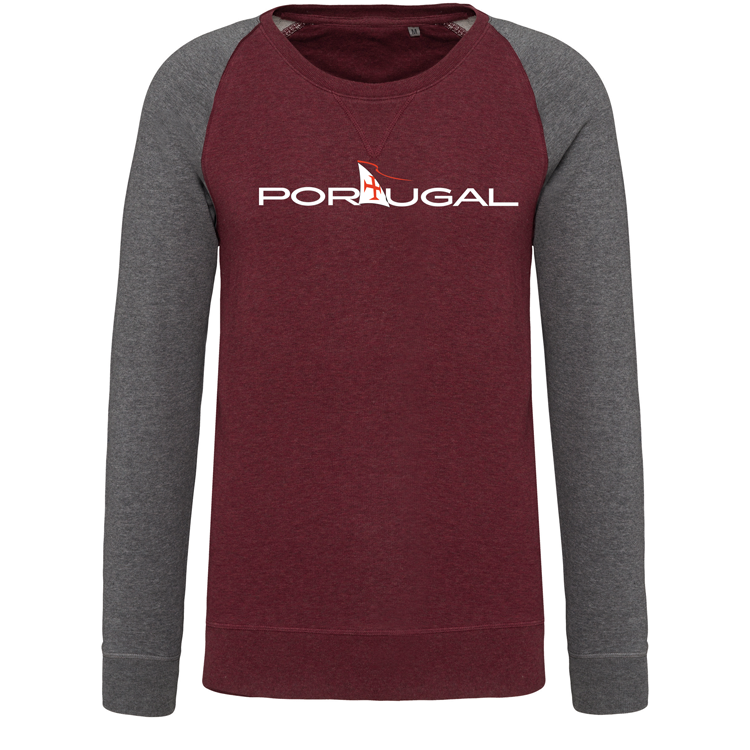 Sweatshirt Bicolor sem capuz Vela