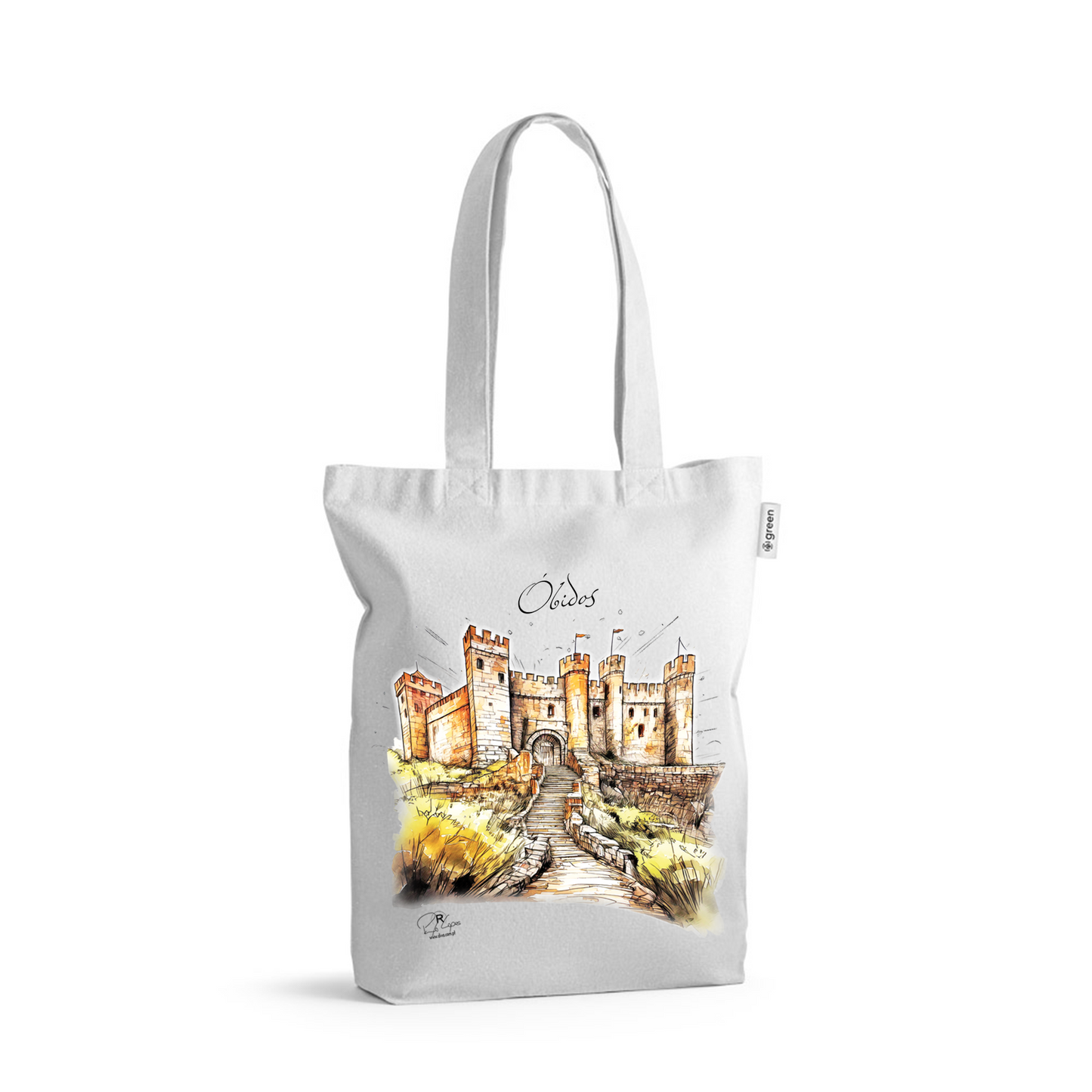 Sacos de Algodão Ecológico 220g Castelo de Óbidos