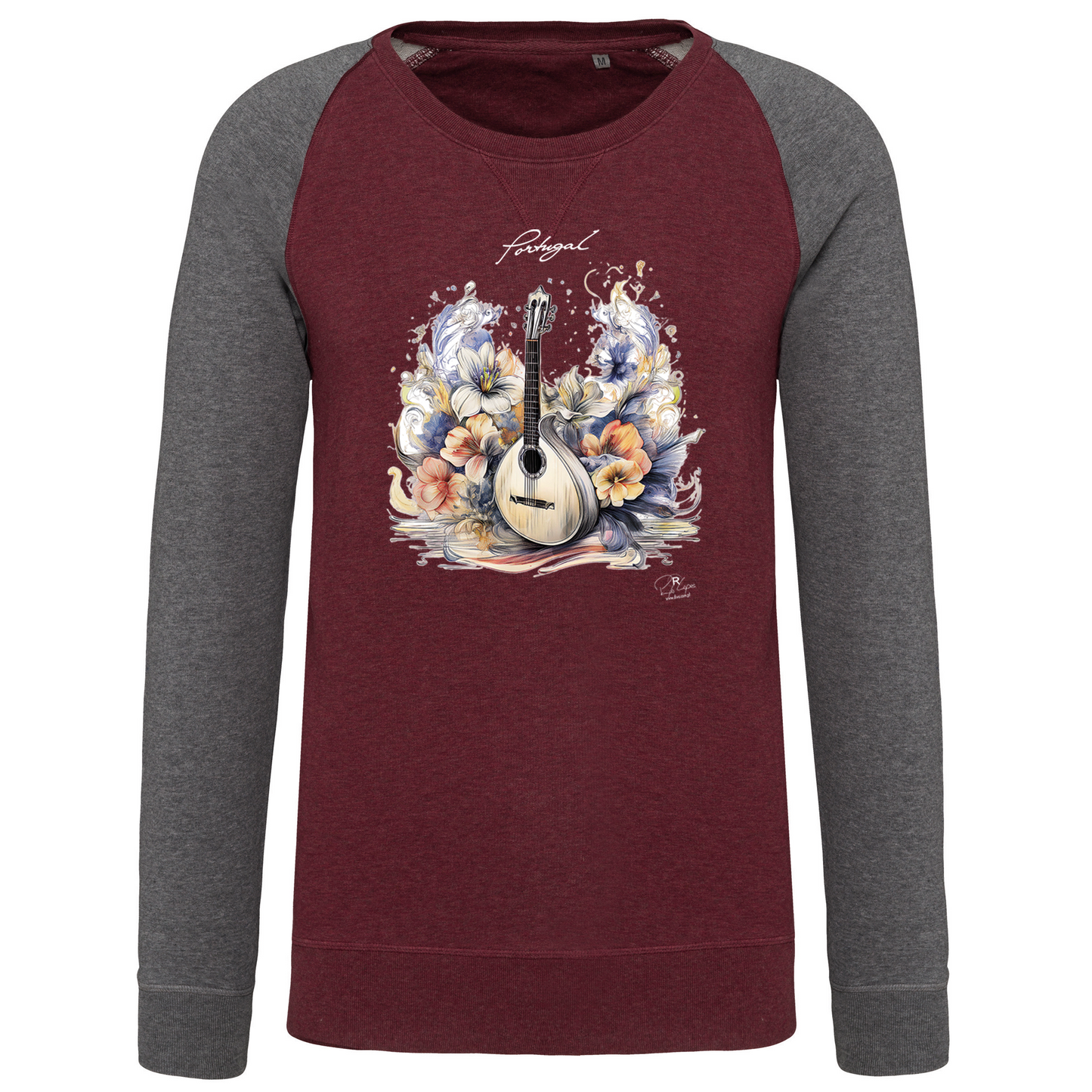 Sweatshirt Bicolor sem capuz Guitarra Portuguesa