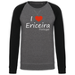 Sweatshirt Bicolor sem capuz I Love Ericeira