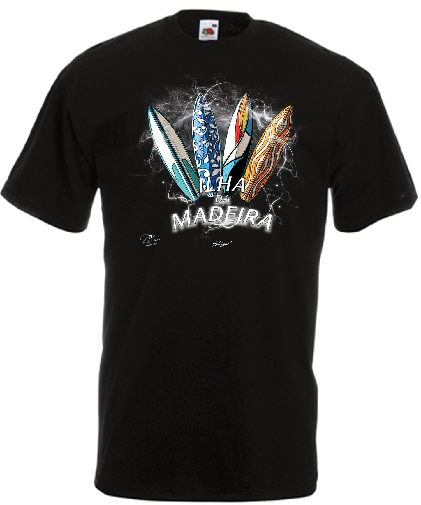 T-shirt Surfboards Ilha da Madeira
