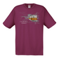 T-shirt Fruit of the Loom, Original 145g, Carmo