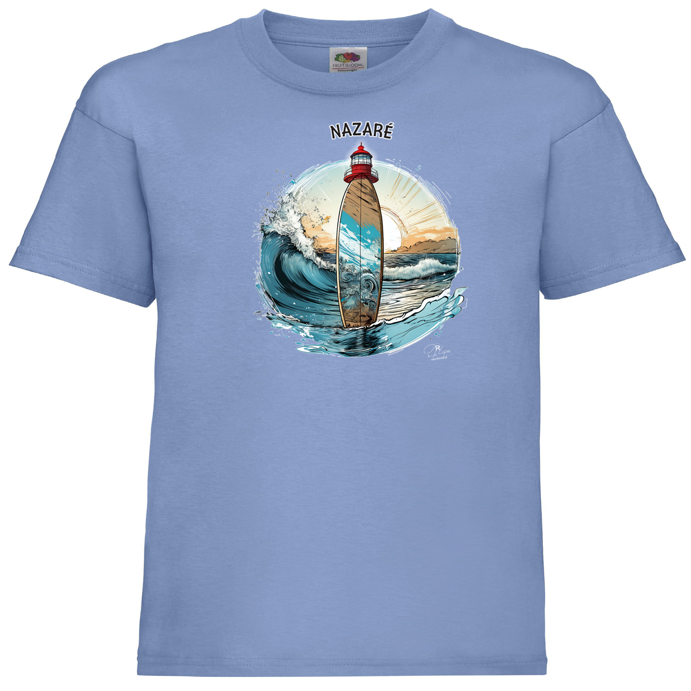 T-shirt Fruit of the Loom Kids Sol Nazaré