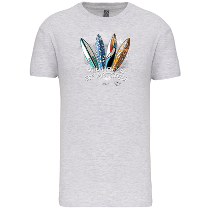 T-Shirt Algodão Biológico Surfboards Vila Real Stº António