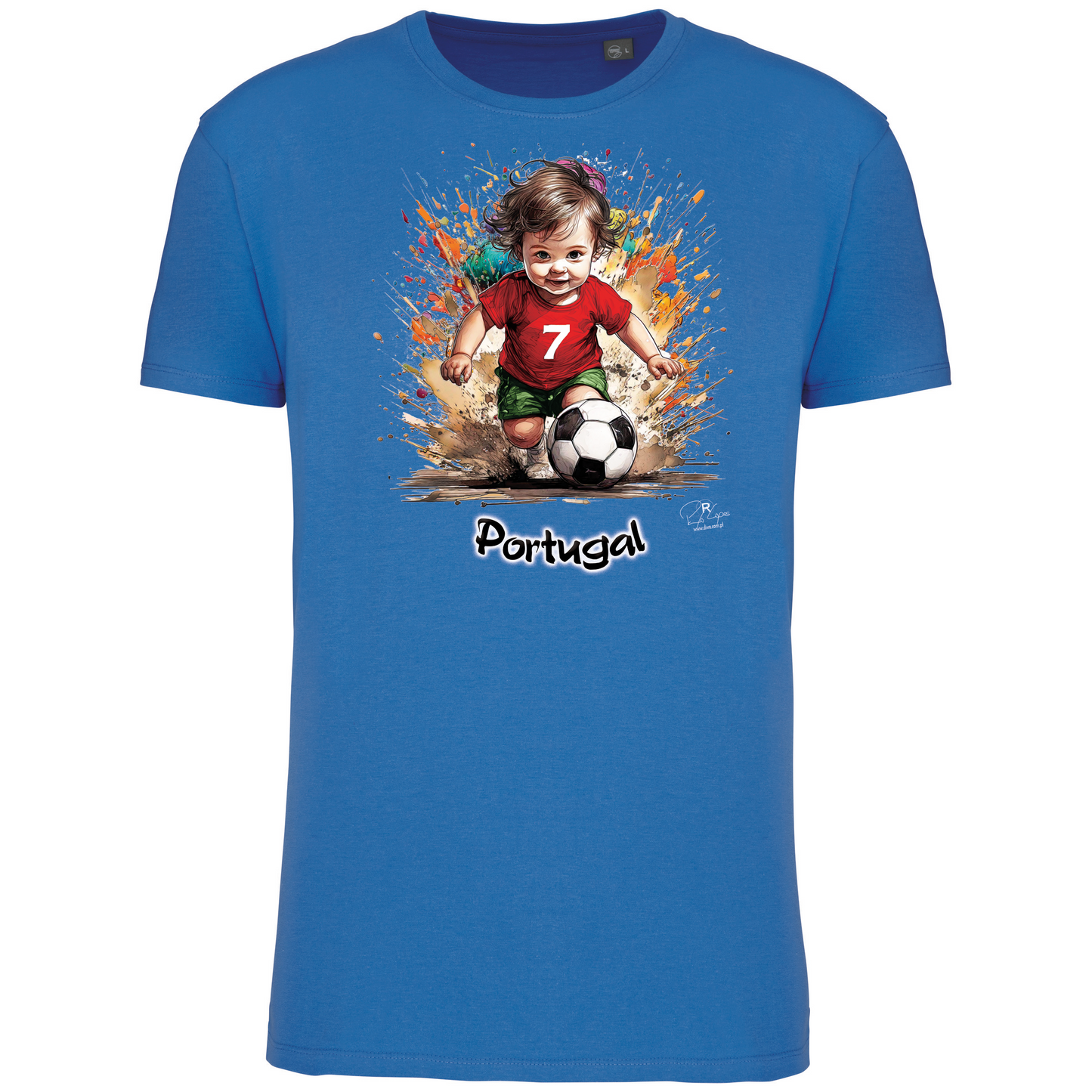 T-Shirt Algodão Biológico 7 Portugal