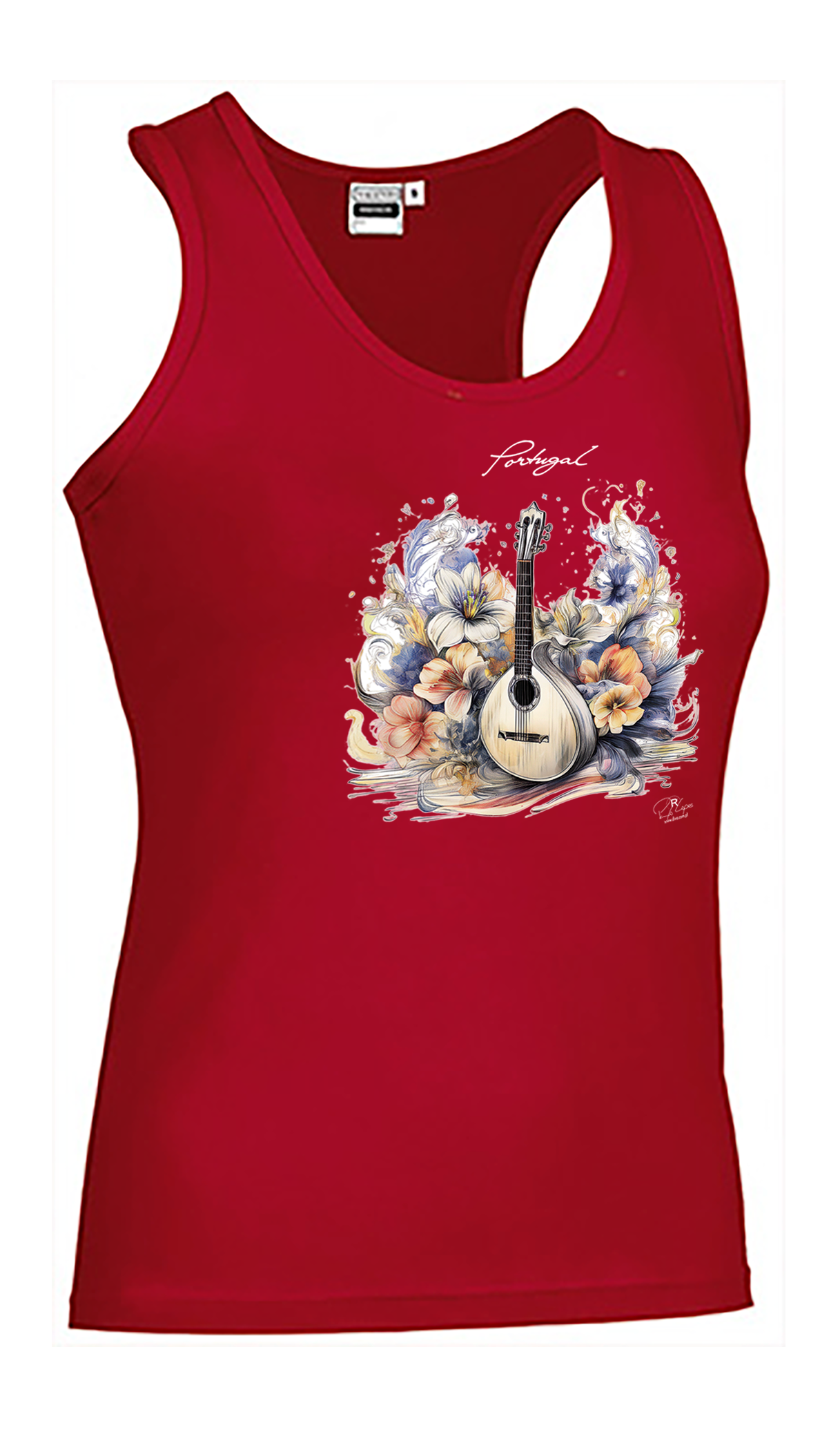 T-shirt Alças Senhora Guitarra Portuguesa