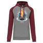 Sweatshirt Bicolor com capuz Prancha Faro