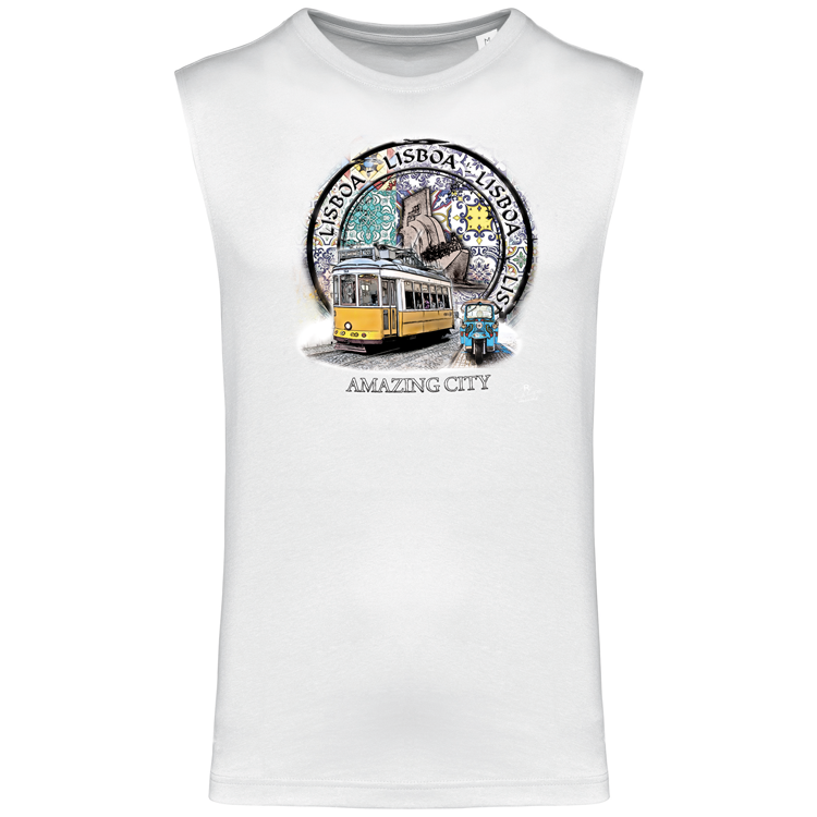 T-shirt Alças Amazing City Lisboa