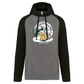 Sweatshirt Bicolor com capuz Surf Life Olhão