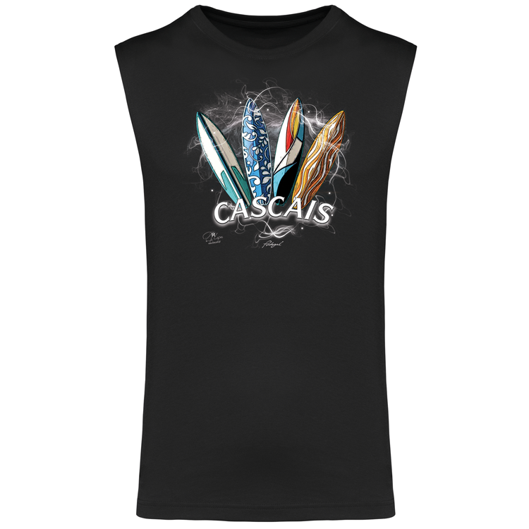 T-shirt Alças Surfboards Cascais