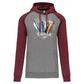 Sweatshirt Bicolor com capuz Surfboards Tavira