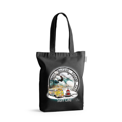 Sacos de Algodão Ecológico 220g Surf Life Nazaré