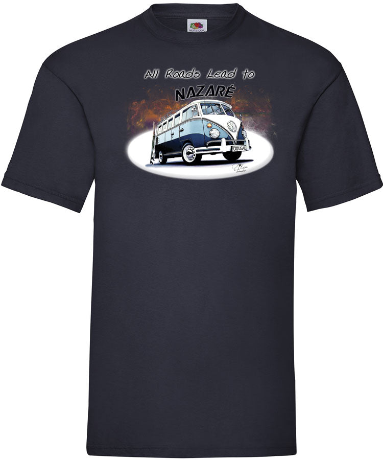 T-shirt All Roads Lead to Nazaré