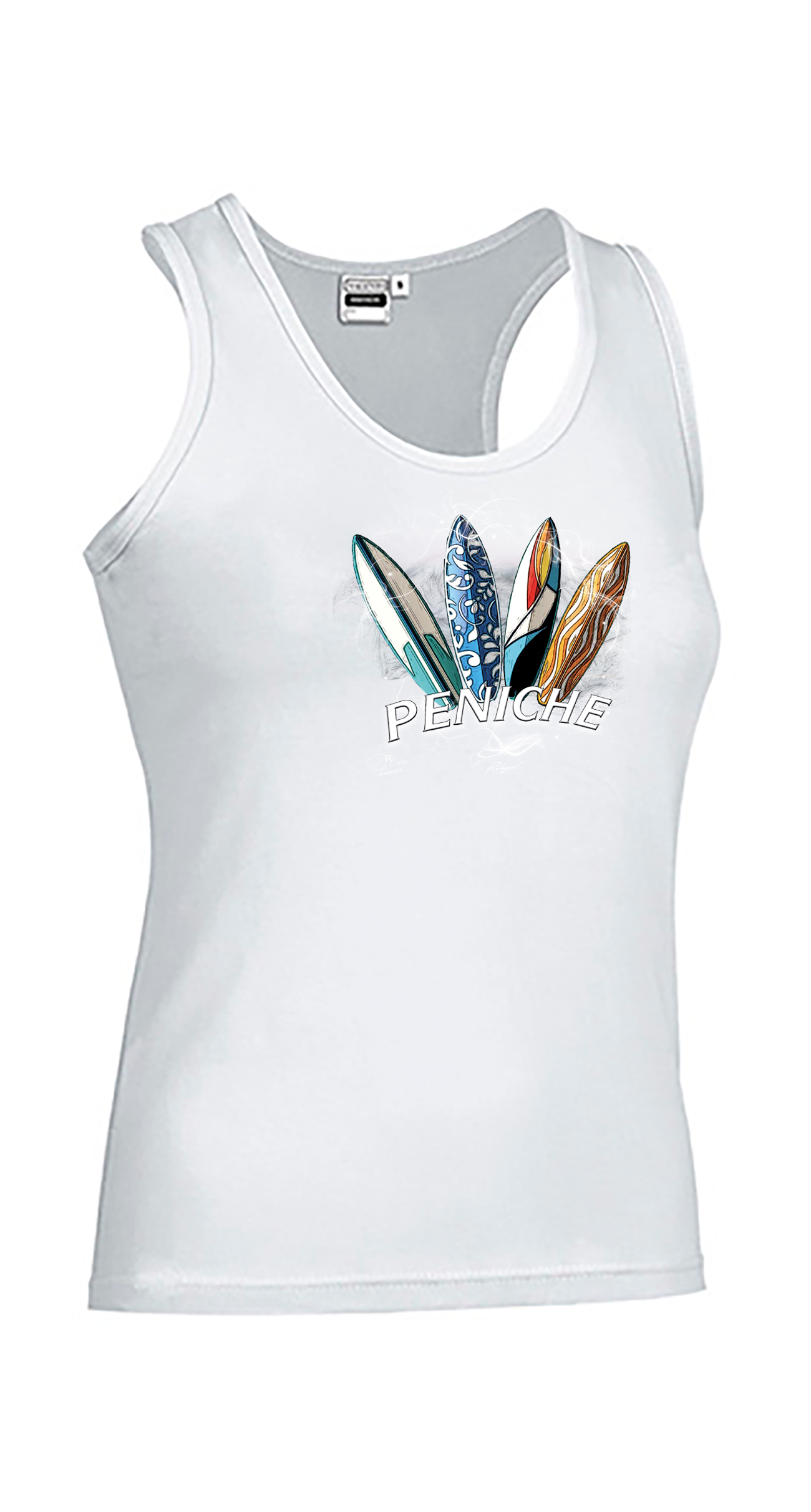 T-shirt Alças Senhora Surfboards Peniche