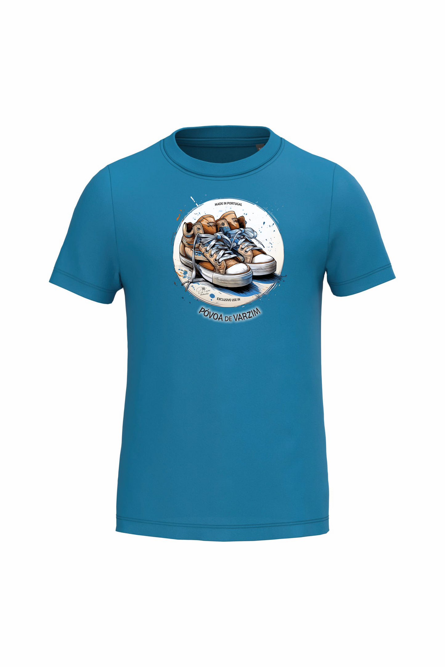 T-shirt de Criança Kariban Exclusive Póvoa de Varzim