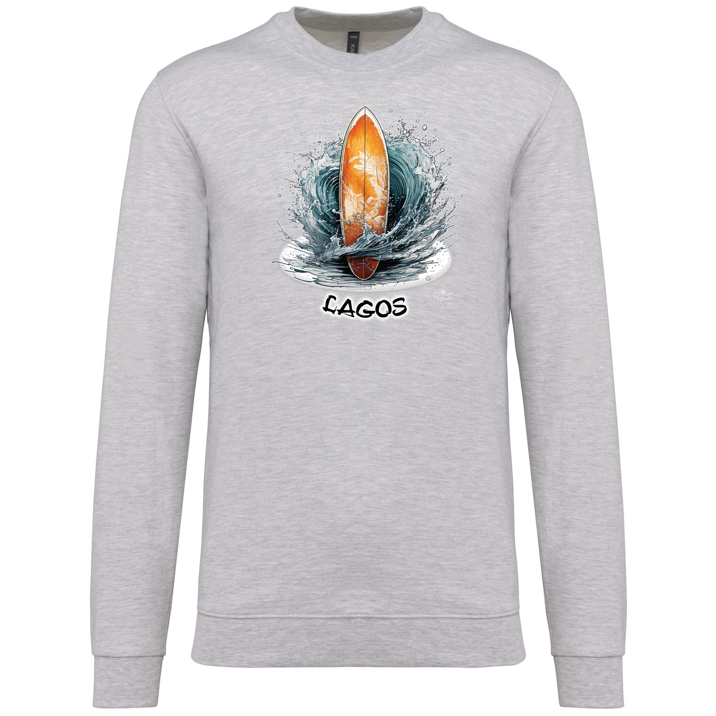 Sweatshirt Kariban sem Capuz Prancha Lagos